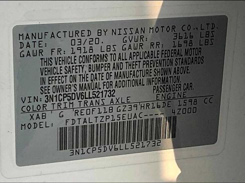 Used 2020 Nissan Kicks SR FWD image 33