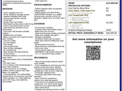 Used 2010 MAZDA MX-5 Miata Touring w/ Appearance Pkg