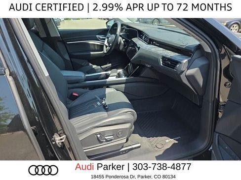 Used 2024 Audi Q8 e-tron Premium Plus w/ Prestige Package AWD/4WD image 16