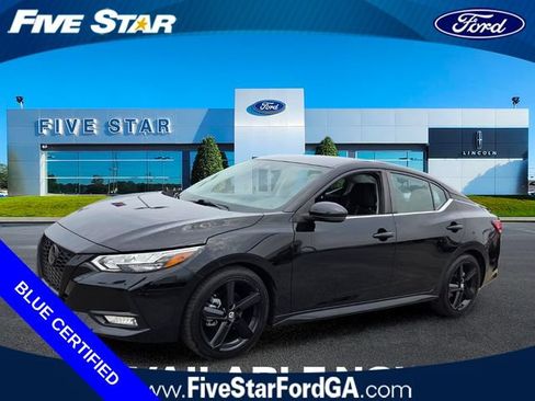 Used 2023 Nissan Sentra SR w/ Midnight Edition Package FWD image 3