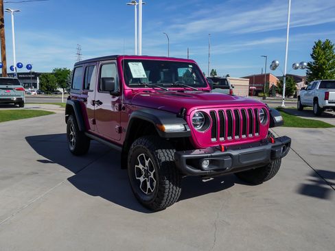 Used 2021 Jeep Wrangler Unlimited Rubicon w/ Steel Bumper Group AWD/4WD image 2