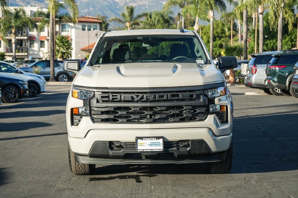 New 2026 Chevrolet Silverado 1500 Custom w/ Turbomax Blackout Package RWD image 2