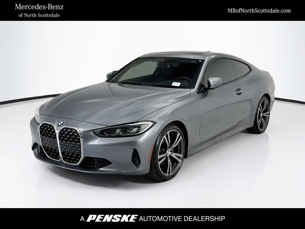 Used 2021 BMW 430i Coupe w/ Convenience Package RWD image 1