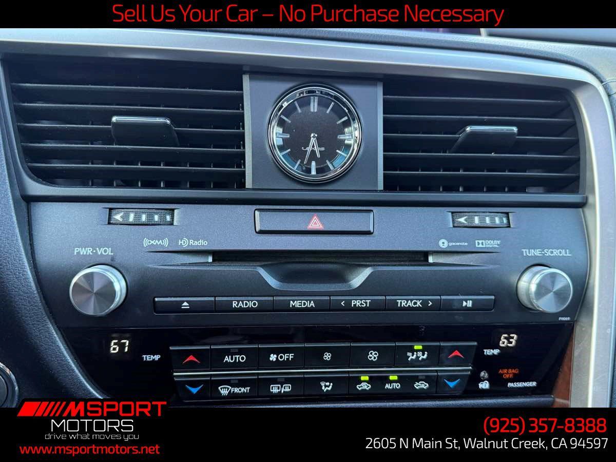 Used 2016 Lexus RX 350 AWD w/ Premium Package image 18