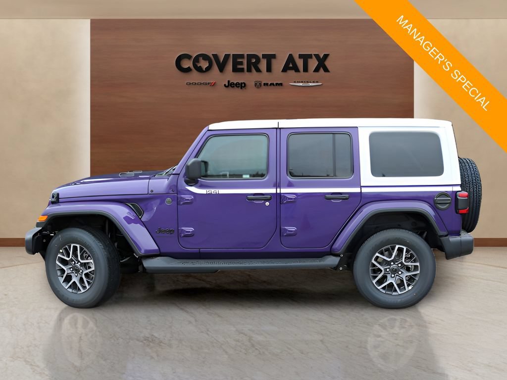New 2026 Jeep Wrangler Unlimited Sahara w/ Whitecap Package AWD/4WD image 2