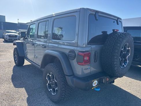 Used 2023 Jeep Wrangler Unlimited Rubicon 4xe w/ Steel Bumper Group AWD/4WD image 6