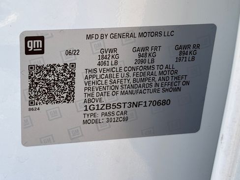 Used 2022 Chevrolet Malibu LS w/ LPO, Convenience Package 1 FWD image 31