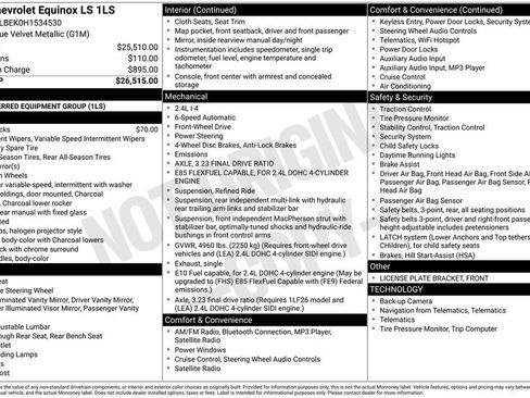 Used 2017 Chevrolet Equinox LS image 15