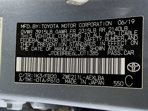 Used 2020 Toyota Corolla LE image 9