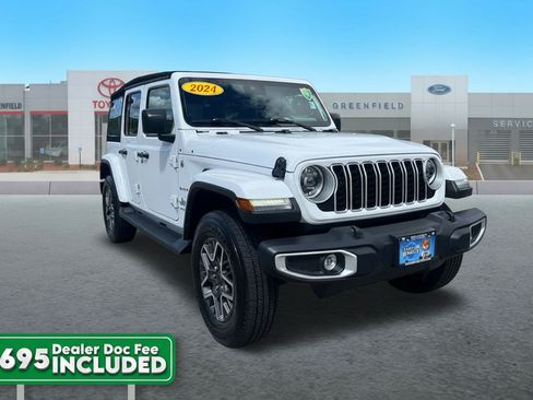 Used 2024 Jeep Wrangler Unlimited Sahara AWD/4WD image 1