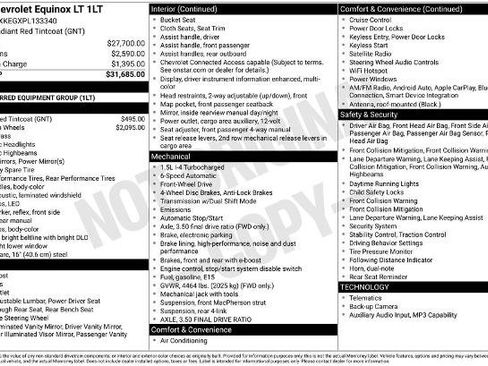 Used 2023 Chevrolet Equinox LT FWD image 8
