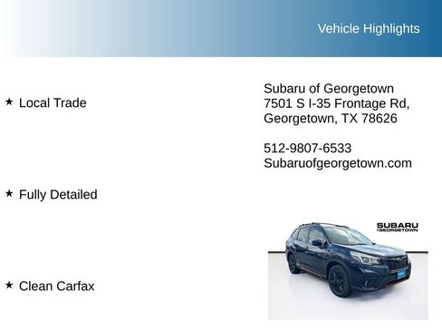 Used 2019 Subaru Forester Sport w/ Popular Package #2 image 10