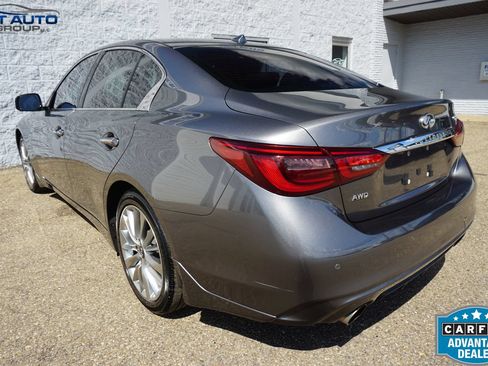 Used 2021 INFINITI Q50 Luxe w/ Seat & Sound Package AWD/4WD image 8