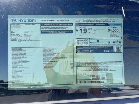 New 2026 Hyundai Palisade XRT Pro image 13
