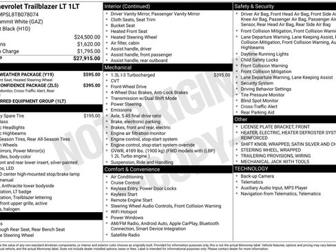 New 2026 Chevrolet TrailBlazer LT w/ LT Cold Weather Package image 3