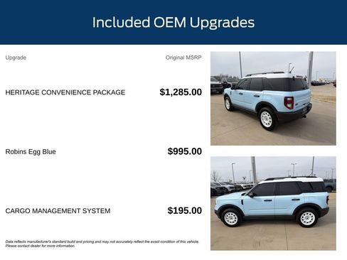 Used 2024 Ford Bronco Sport Heritage w/ Heritage Convenience Package image 11