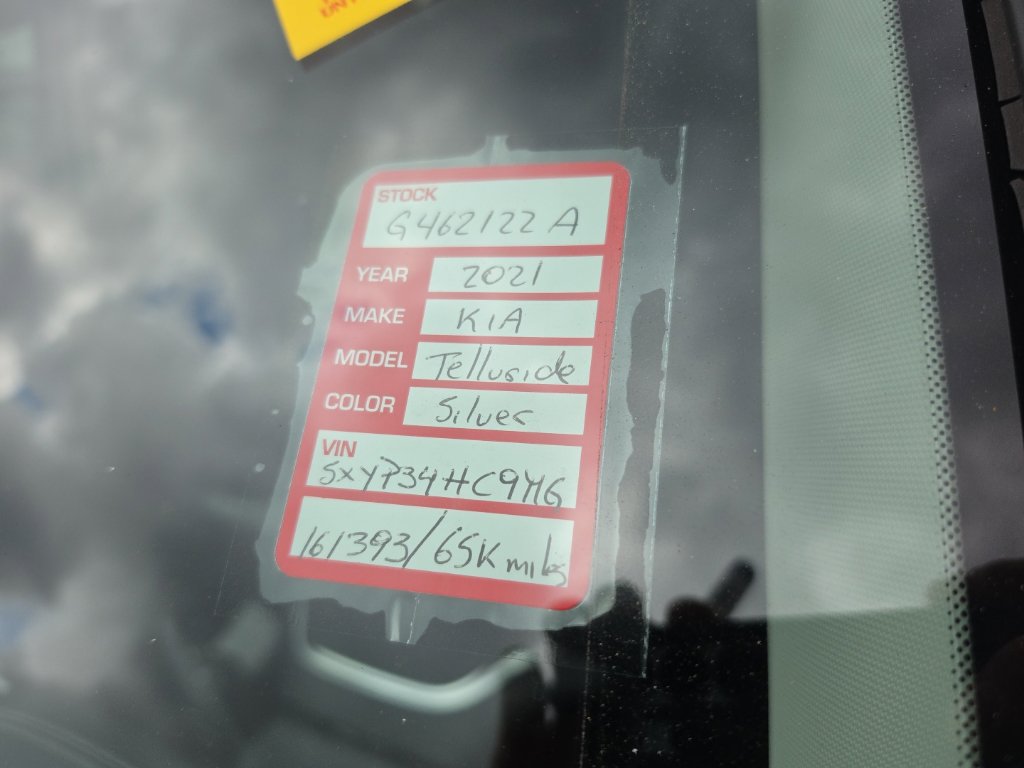 Used 2021 Kia Telluride EX w/ EX Premium Package FWD image 9