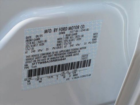 New 2025 Ford Maverick XL w/ Equipment Group 102A image 19