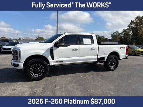 Used 2025 Ford F250 Platinum image 2