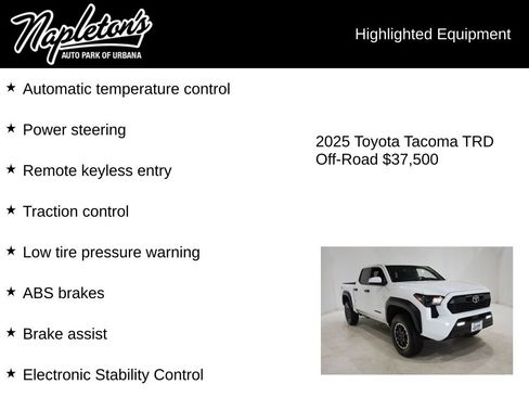 Used 2025 Toyota Tacoma TRD Off-Road image 15