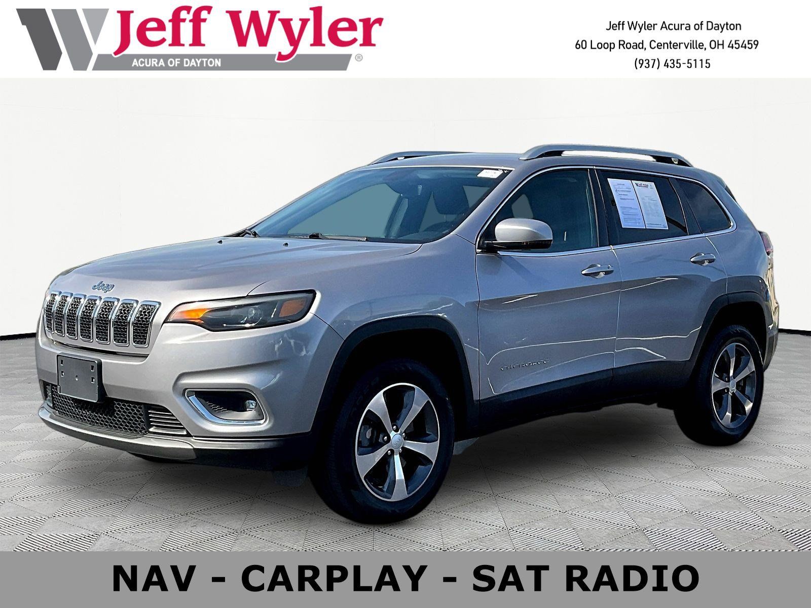 Used 2019 Jeep Cherokee Limited AWD/4WD image 1