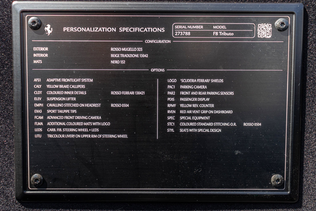 Certified 2022 Ferrari F8 Tributo RWD image 58