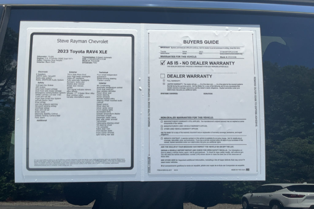 Used 2023 Toyota RAV4 XLE w/ Convenience Package FWD image 26