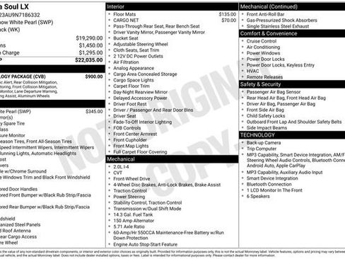 Used 2022 Kia Soul LX w/ Technology Package FWD image 7