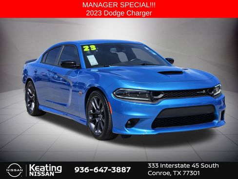 Used 2023 Dodge Charger Scat Pack w/ Navigation & Travel Group RWD image 1