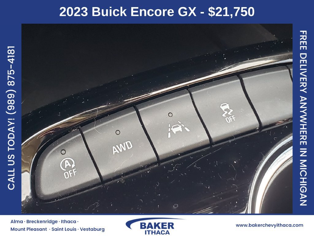 Certified 2023 Buick Encore GX Select AWD/4WD image 18