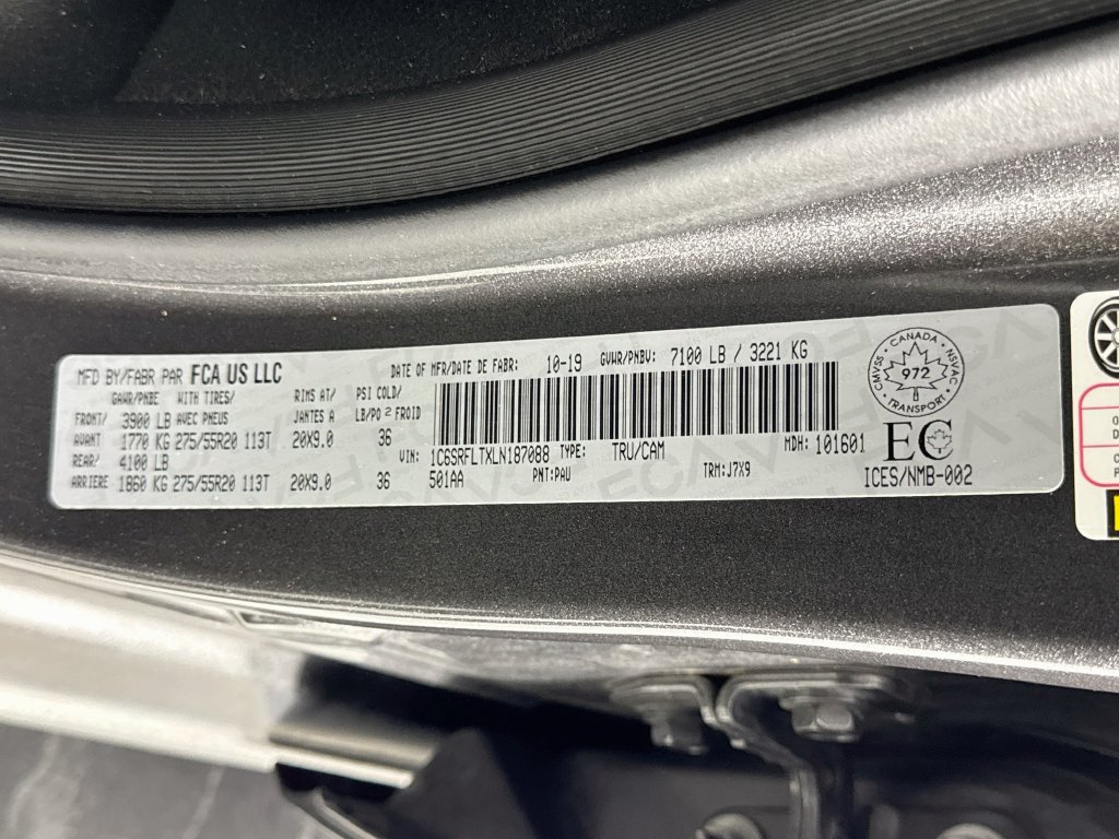 Used 2020 RAM 1500 Sport w/ Level 2 Equipment Goup w/2_L AWD/4WD image 35