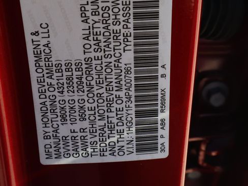 Used 2023 Honda Accord EX image 21