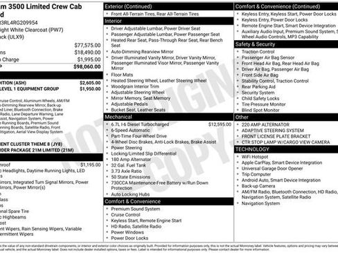 Certified 2024 RAM 3500 Limited w/ Night Edition image 5