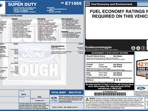 Used 2019 Ford F250 Lariat w/ Chrome Package image 4
