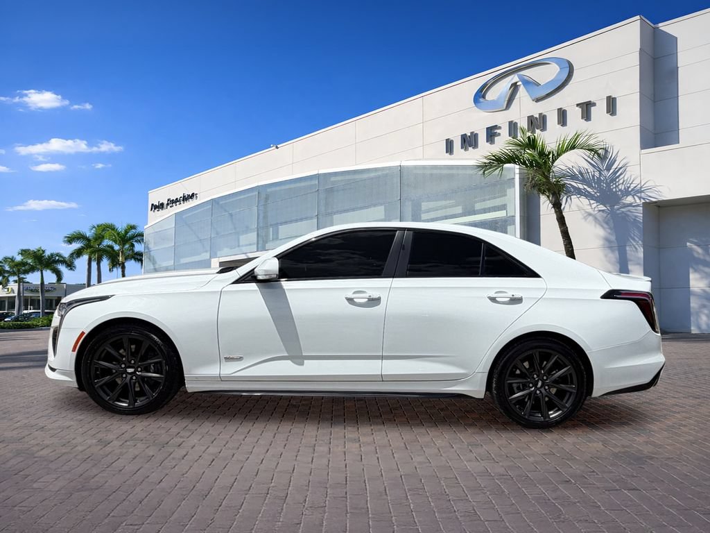 Used 2022 Cadillac CT4 V w/ Navigation Package AWD/4WD image 4