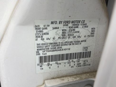 Used 2010 Ford F250 4x4 Crew Cab Super Duty image 9