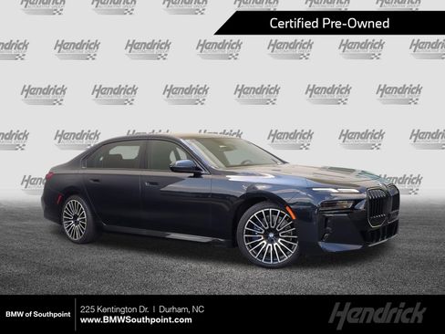 Certified 2025 BMW 760i xDrive w/ Luxury Rear Seating Package AWD/4WD image 1