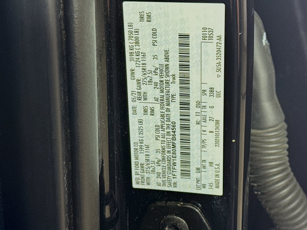 Used 2021 Ford F150 Lariat w/ Equipment Group 502A High AWD/4WD image 34