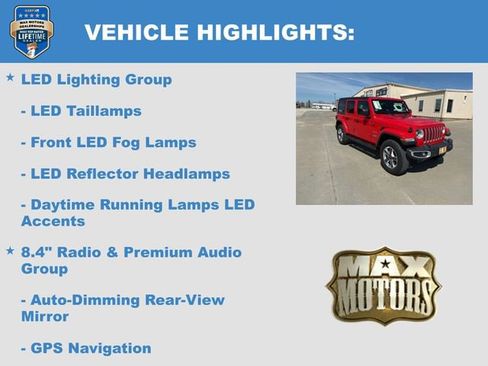 Used 2020 Jeep Wrangler Unlimited Sahara w/ Dual Top Group AWD/4WD image 6