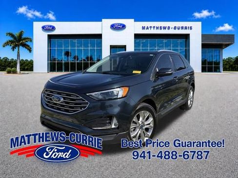 Used 2022 Ford Edge Titanium AWD/4WD image 1