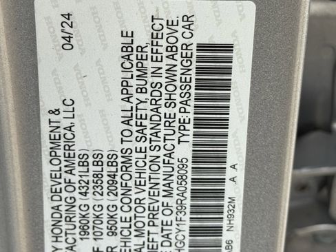 Used 2024 Honda Accord EX image 33