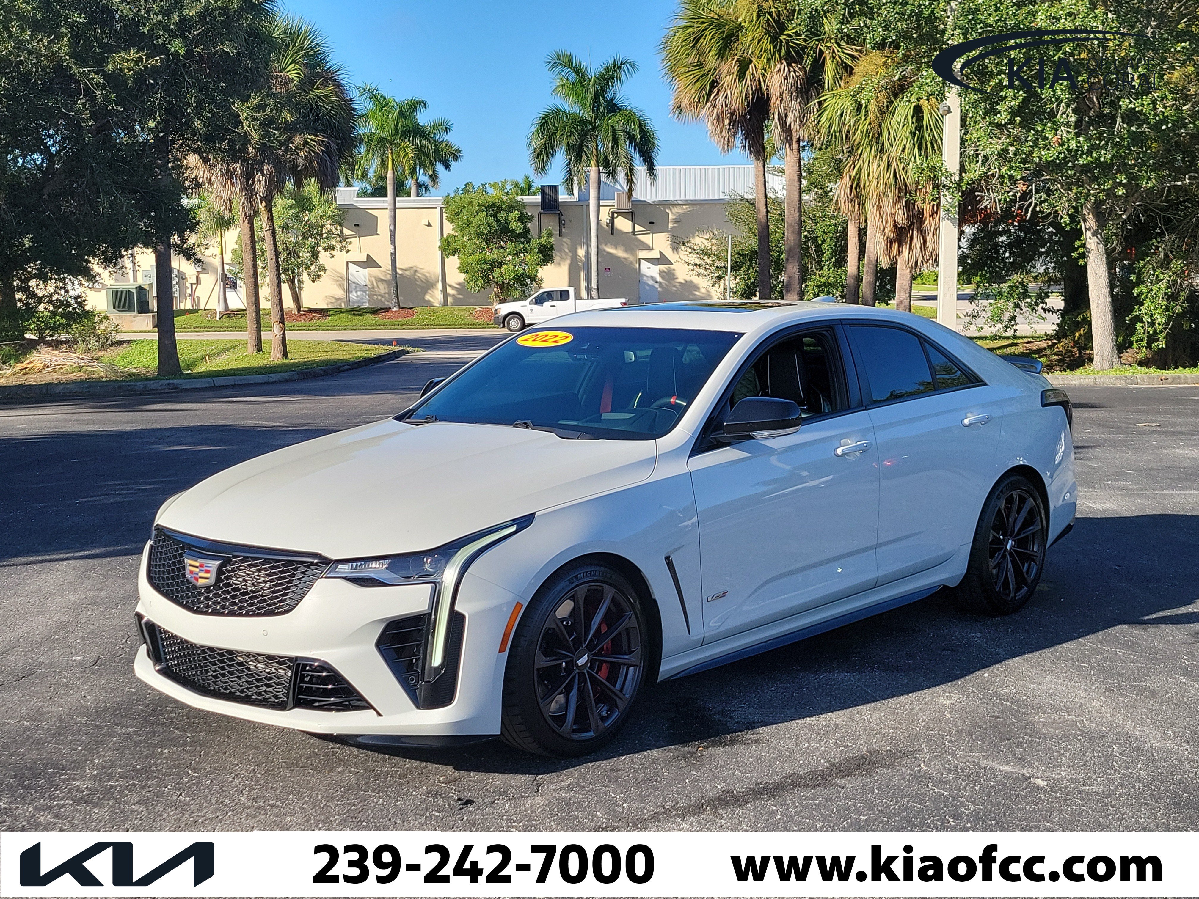 Used 2022 Cadillac CT4 V Blackwing w/ Driver Assist Package RWD image 3