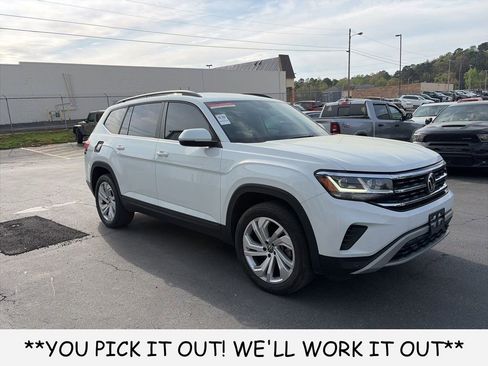 Used 2021 Volkswagen Atlas SE image 1