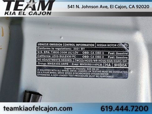 Used 2021 Nissan Altima 2.5 SR image 35