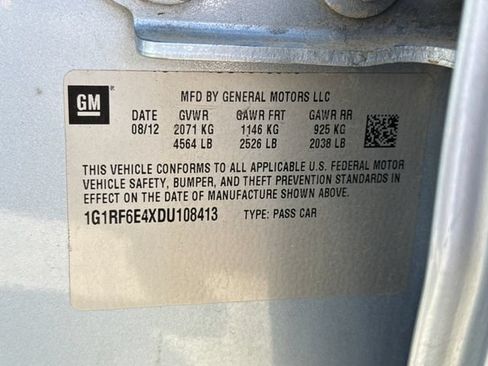 Used 2013 Chevrolet Volt Premium w/ Premium Trim Package FWD image 19