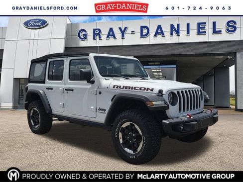 Used 2021 Jeep Wrangler Unlimited Rubicon w/ Steel Bumper Group AWD/4WD image 1