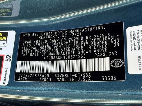 Used 2025 Toyota Camry SE w/ Multimedia Upgrade Package image 31