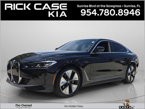 Used 2023 BMW i4 eDrive40 w/ Premium Package RWD image 1