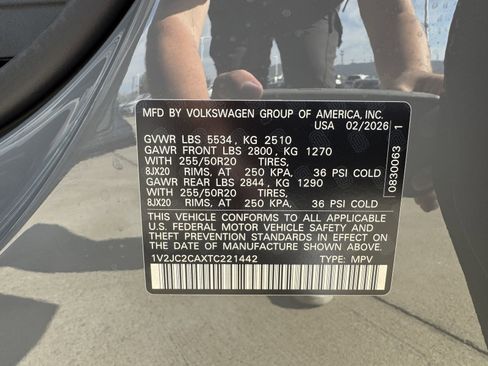 New 2026 Volkswagen Atlas Cross Sport SE FWD image 29