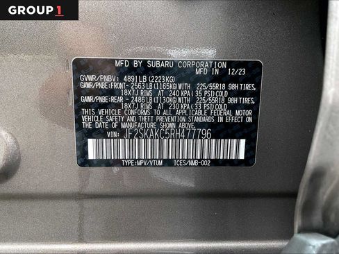Used 2024 Subaru Forester Limited AWD/4WD image 36